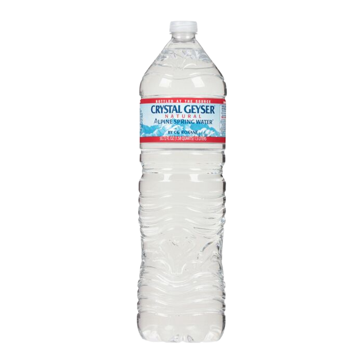 RTD: Water: Crystal Geyser: 1.5 liter (12pk)