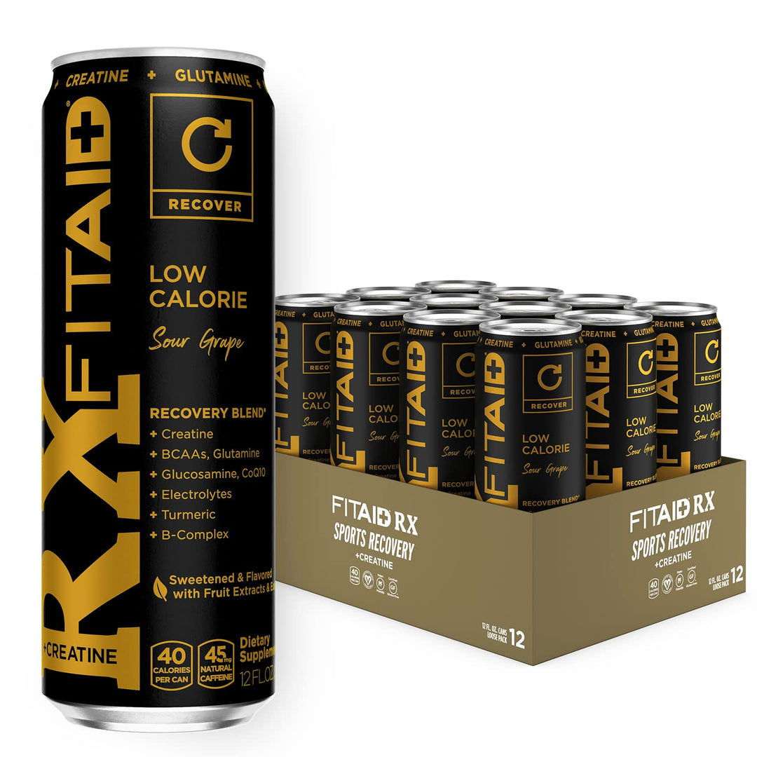 LifeAid FitAid RX + Creatine Grape - (12/12oz)