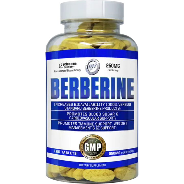 Hi-Tech: Berberine HCL (120 caps)