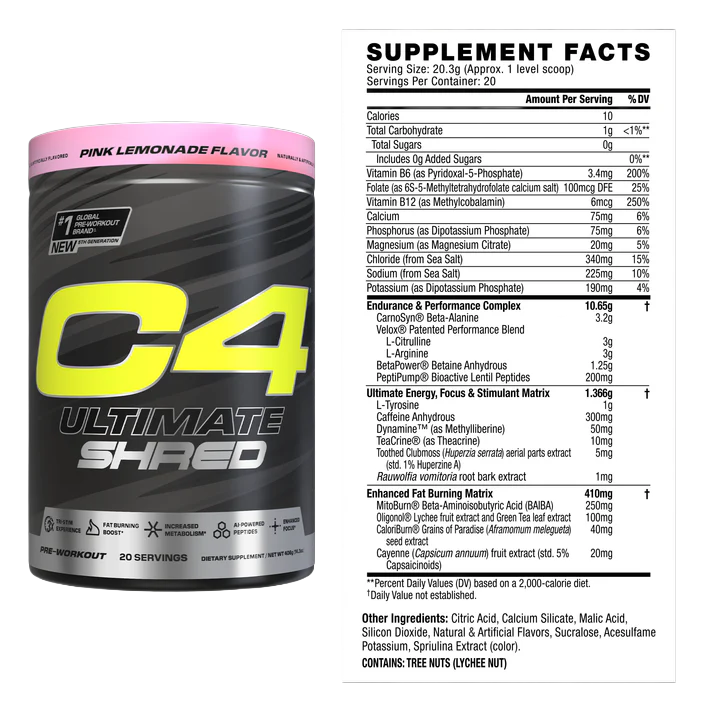Cellucor: C4 Ultimate Shred