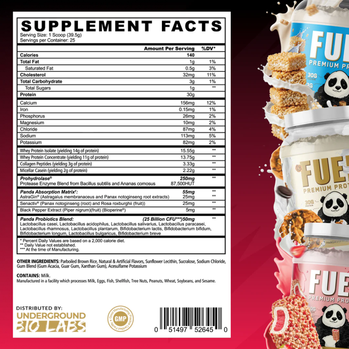 Panda Supp: Fuel Protein (2lb)