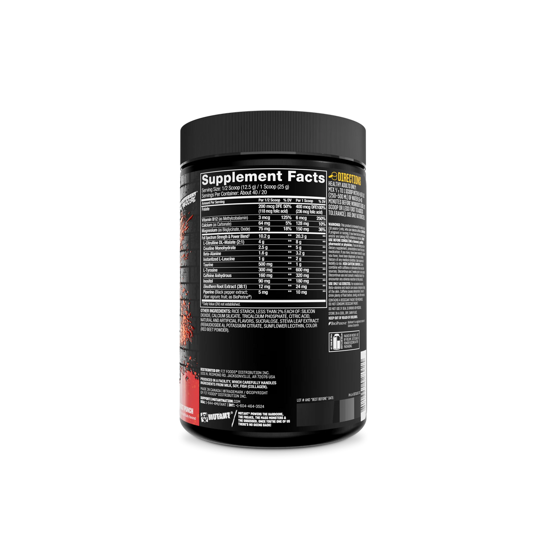 Mutant: ALL-IN Pre Workout (500g)