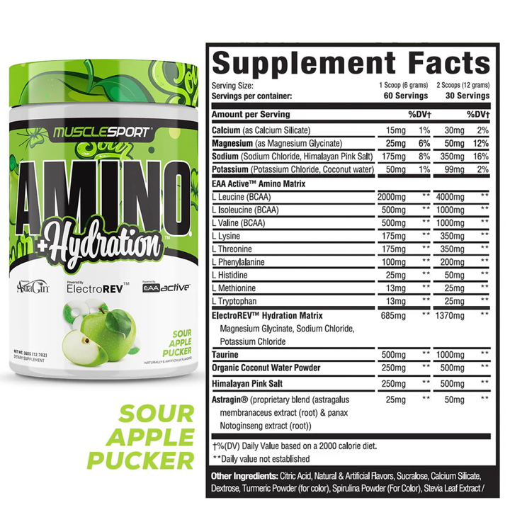 Musclesport: Amino+Hydration (360g)