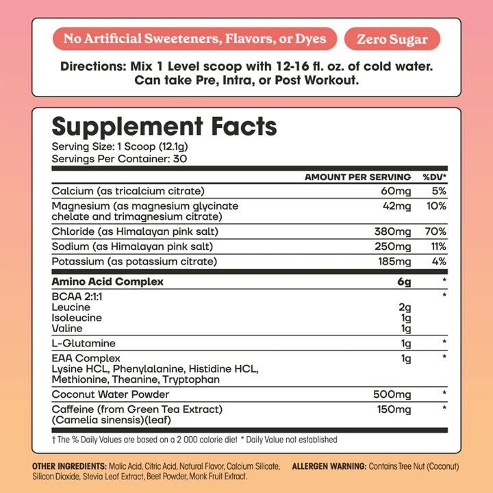 Fit & Lean: Amino Hydration (363g)