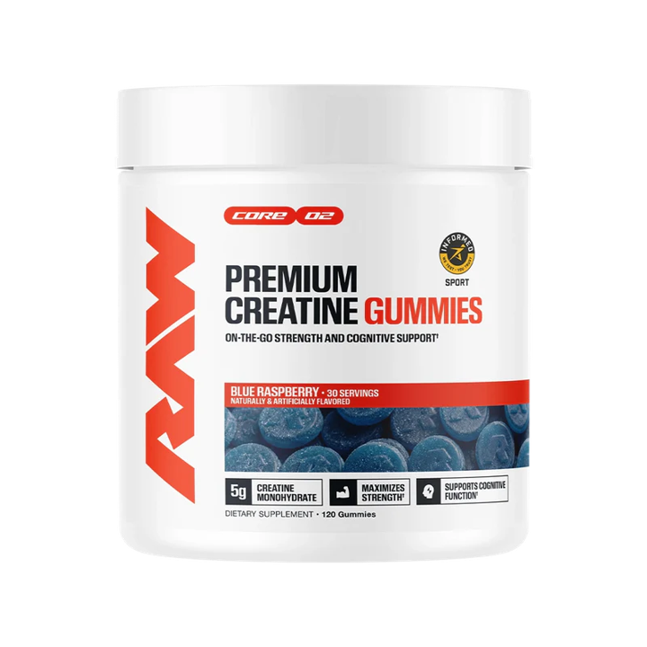 RAW Nutrition: Creatine Gummies (120)
