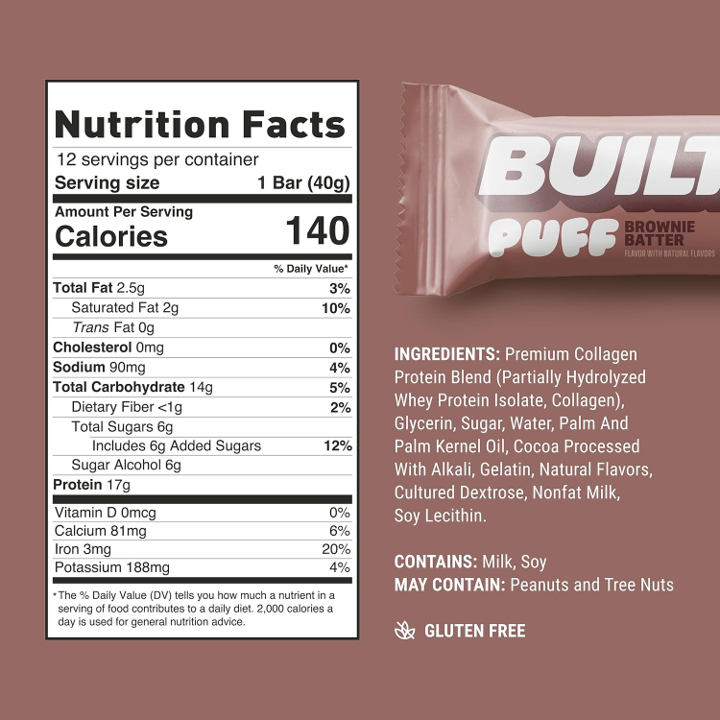 Bar: Built Puff (12pk)