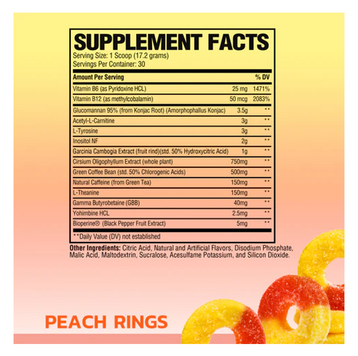 RAW Nutrition: Burn (500mg)