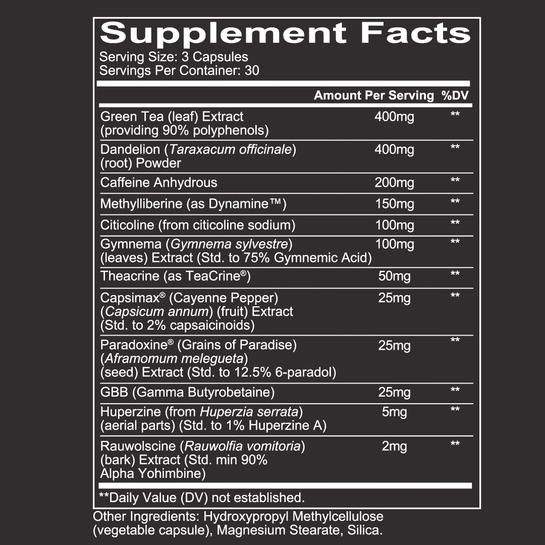 RedCon1: C-Burn Fat Burner (90 caps)