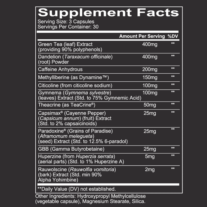 RedCon1: C-Burn Fat Burner (90 caps)