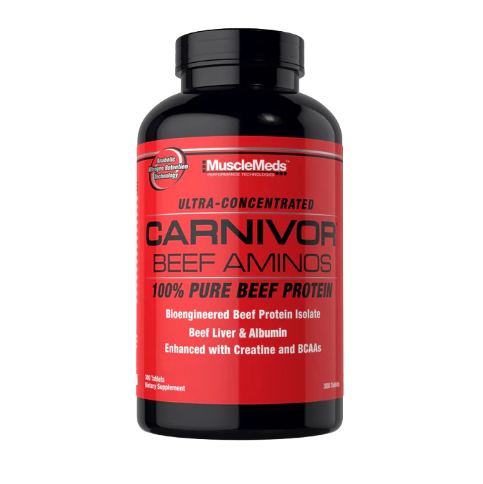 MuscleMeds: Carnivor: Beef Aminos 300 tabs