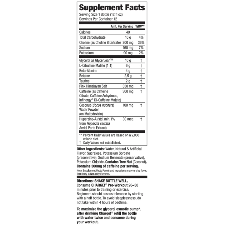 Labrada: Charge PW (12pk/12oz)