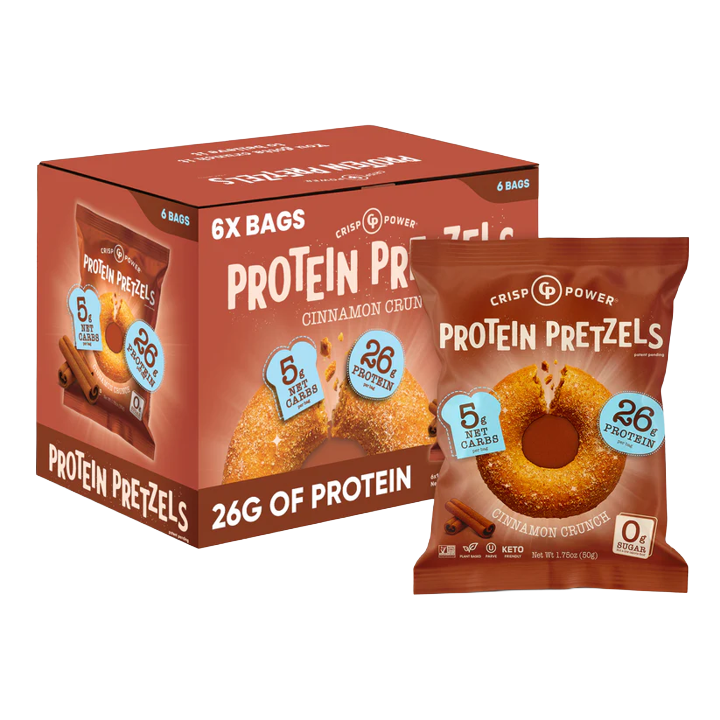 Snack: Crisp Power Protein Pretzels (6pk)