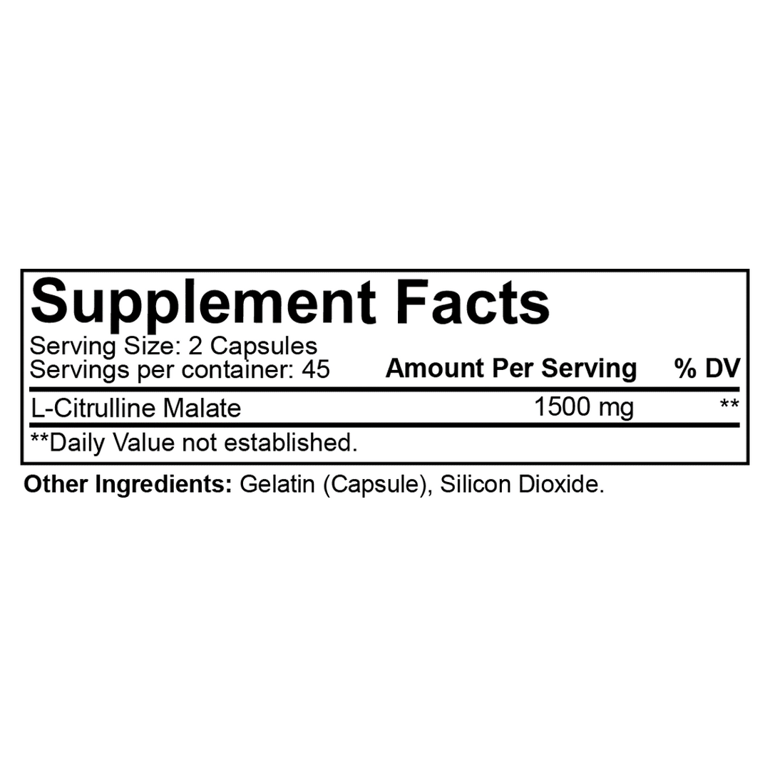 Nutrakey: Citrulline Malate Capsules (90 caps)