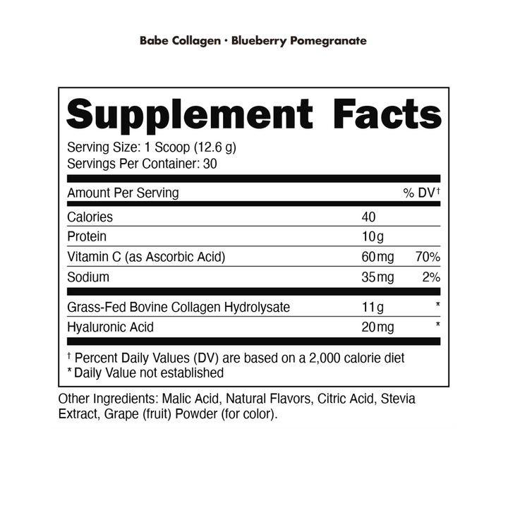 Bucked Up: Babe Collagen