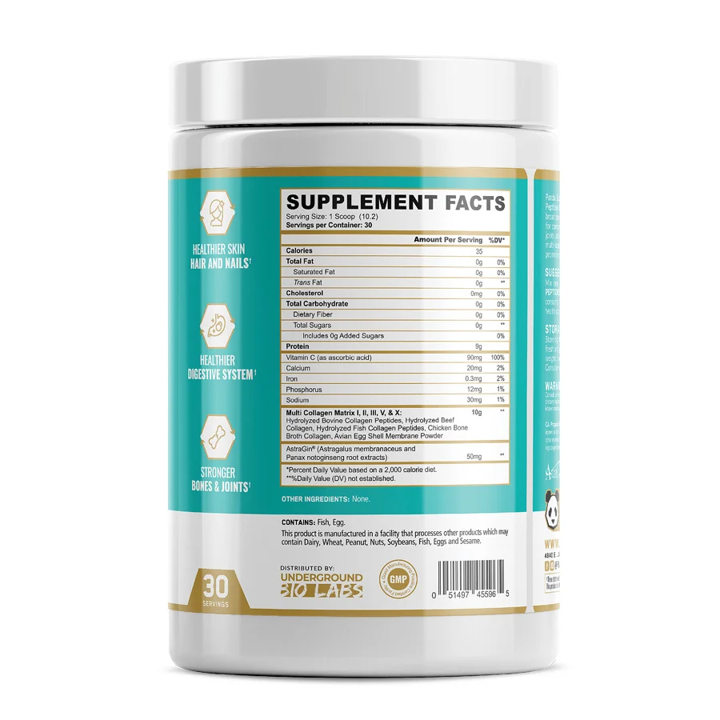 Panda Supp: Collagen Peptides Multi (300g)
