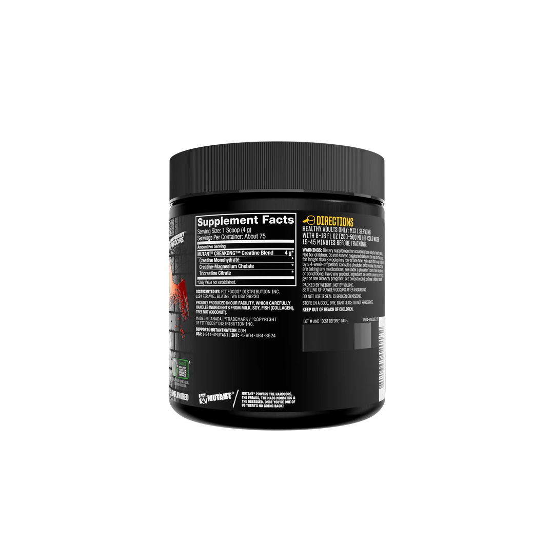Mutant: CREAKONG (300g &amp; 1kg) - Advanced Creatine Formula