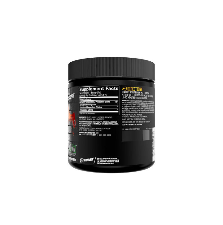 Mutant: CREAKONG (300g &amp; 1kg) - Advanced Creatine Formula