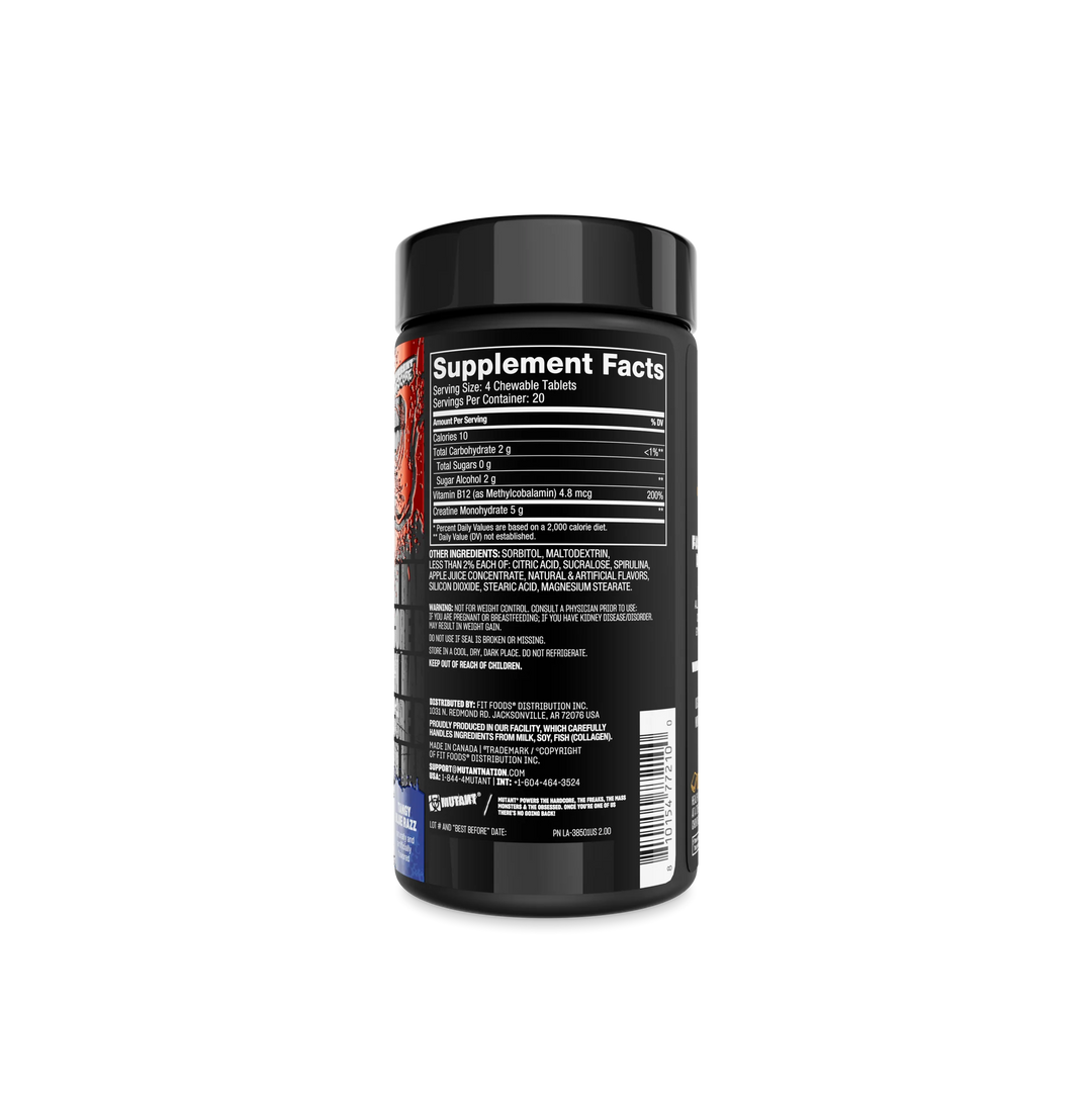 Mutant: Creatine Bytz Chews (60 Caps)