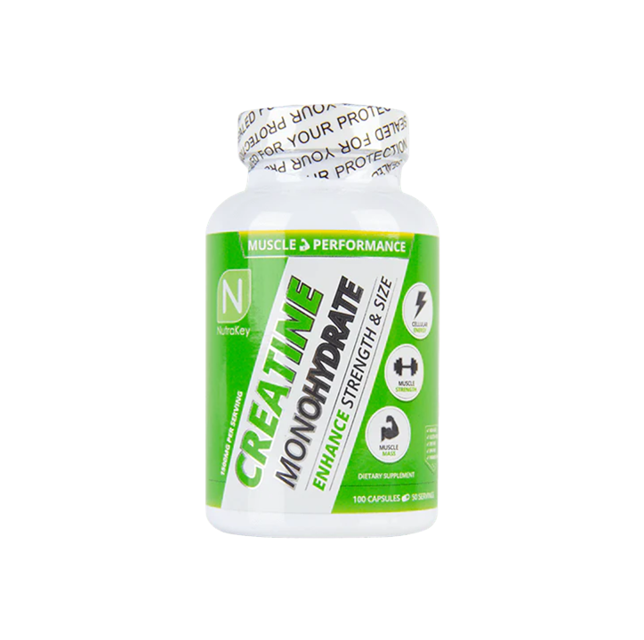 Nutrakey: Creatine Mono Caps (100 Caps)