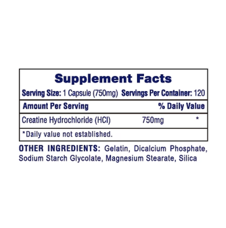 Hi-Tech: Creatine HCL (120 cnt)