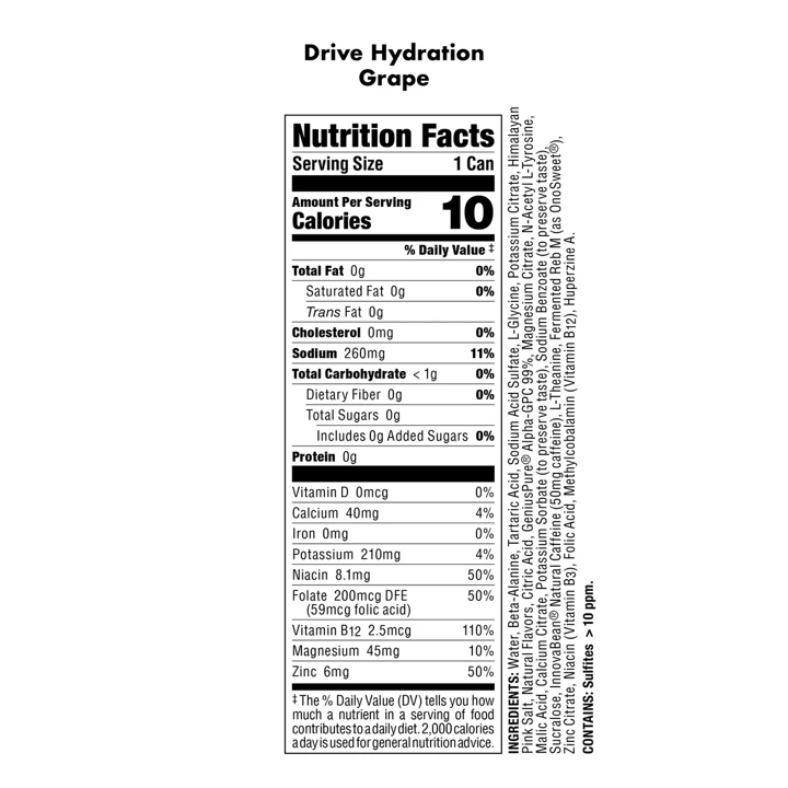RTD: DAS Labs: Drive Hydration (16oz)