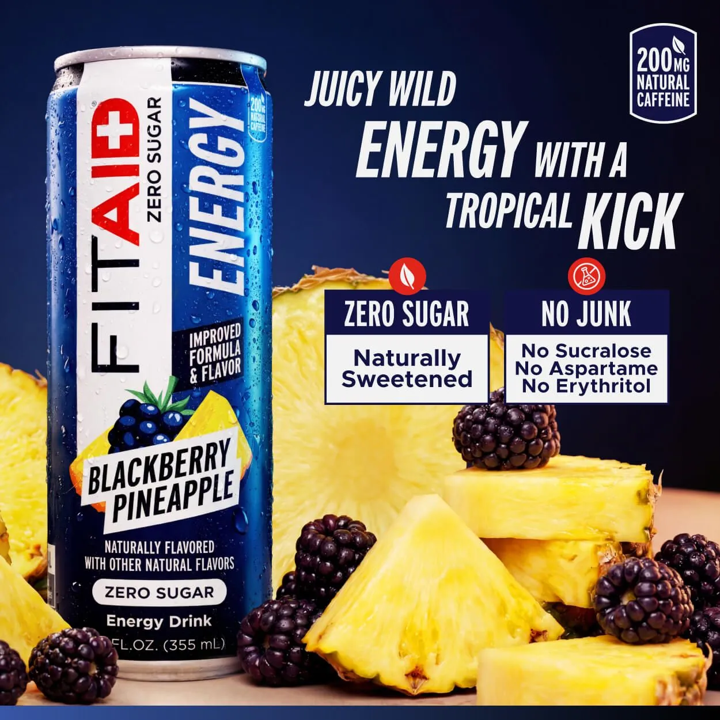 LifeAid FitAid Energy+ (12/12oz)
