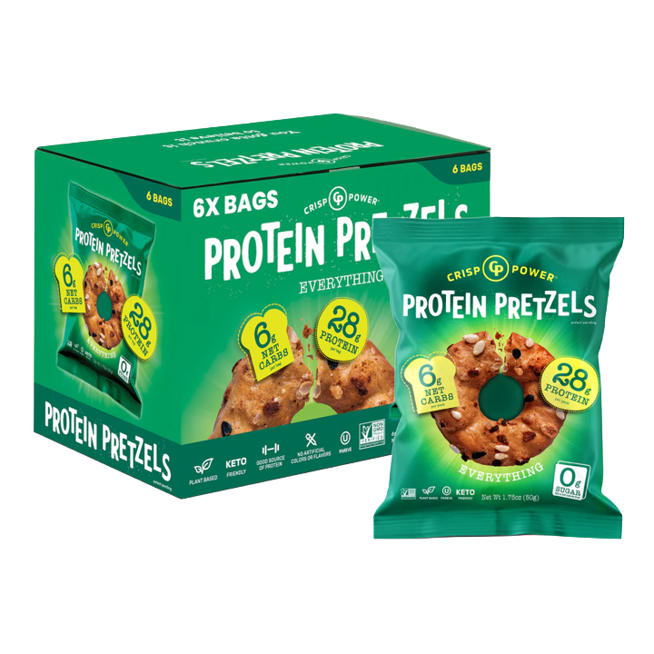 Snack: Crisp Power Protein Pretzels (6pk)