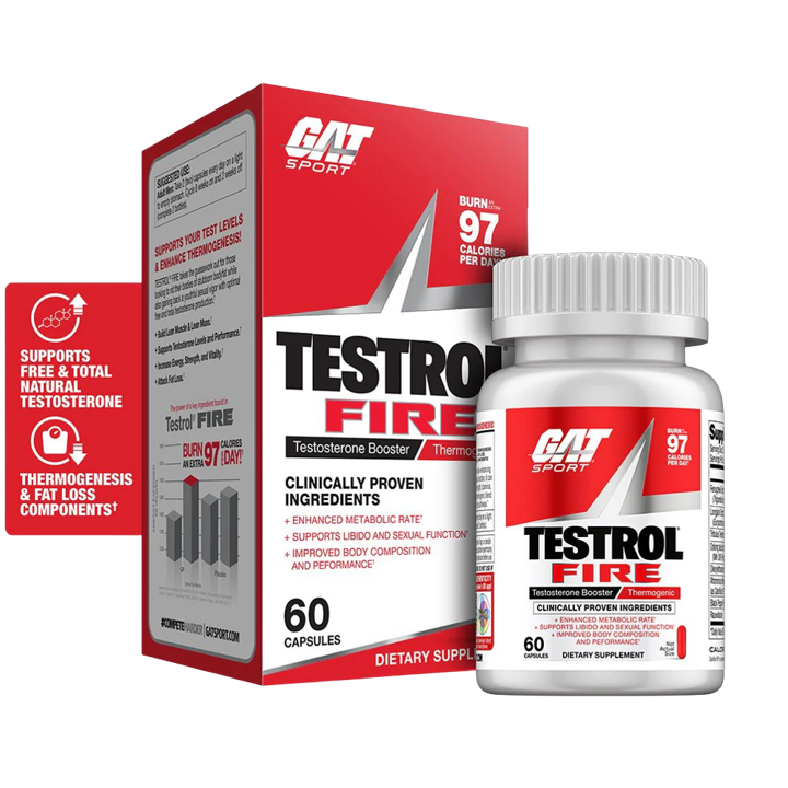 GAT: Testrol Fire (60 tabs)