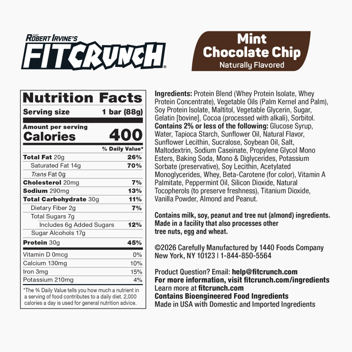Fit Crunch Protein Bar