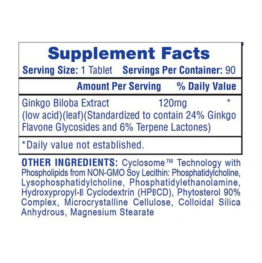 Hi-Tech: Ginko Biloba (90 tablets