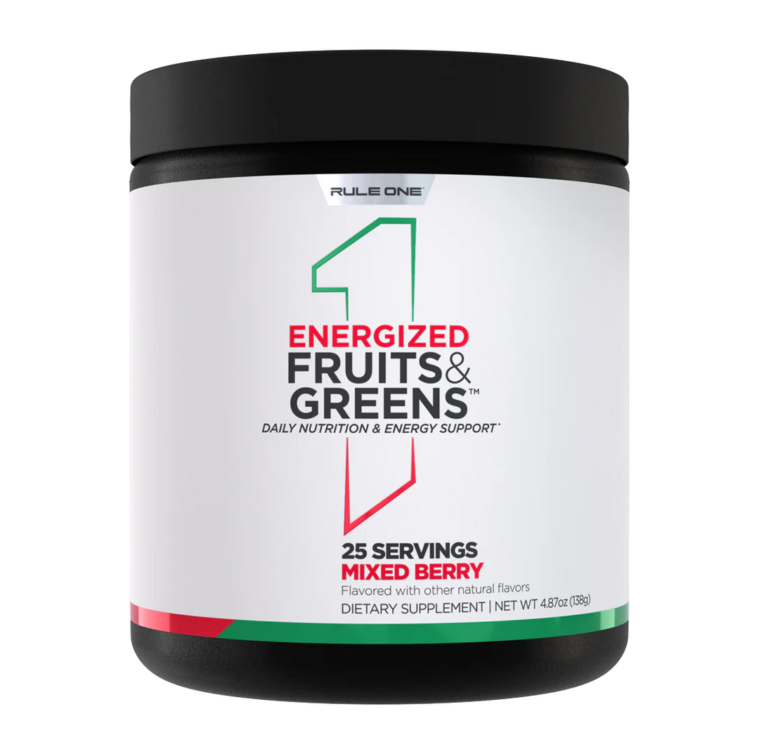 Rule One: R1 Fruits & Greens Energized: 25 srv Berry