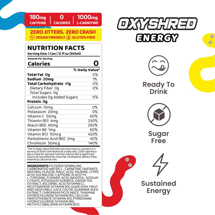 OxyShred Energy (12pk)