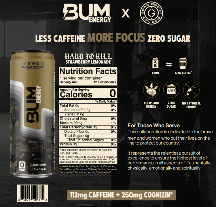 RAW CBUM Energy (12pk/12oz)