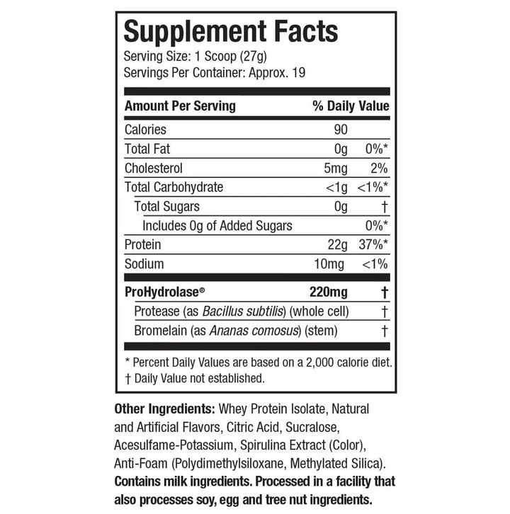 Muscletech: Iso Whey Clear