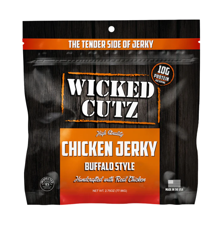 Wicked Cutz: Chicken Jerky (2.75oz/8pk)
