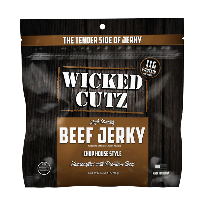Wicked Cutz: Beef Jerky (2.75oz/8pk)