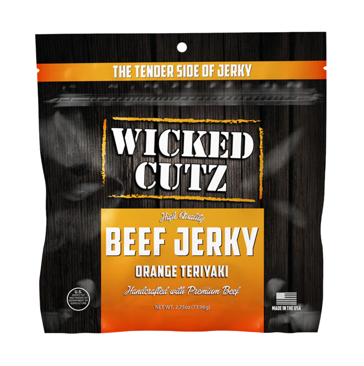 Wicked Cutz: Beef Jerky (2.75oz/8pk)