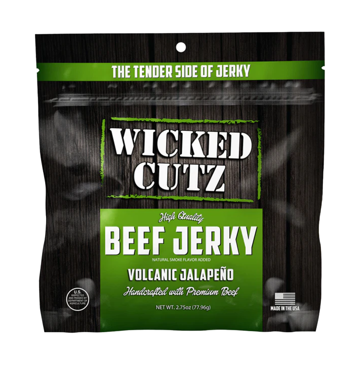 Wicked Cutz: Beef Jerky (2.75oz/8pk)