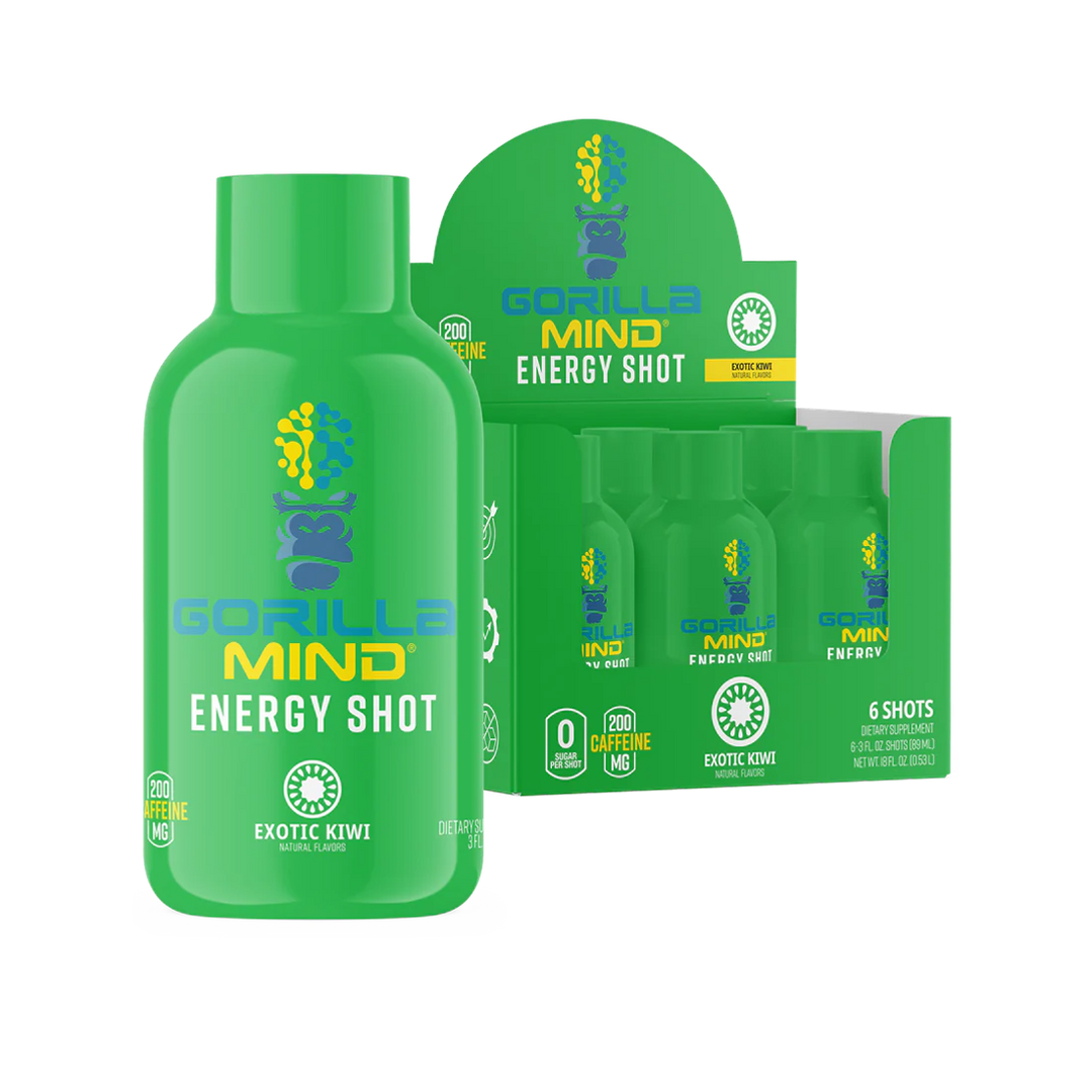Gorilla Mind: Energy Shot (6pk)