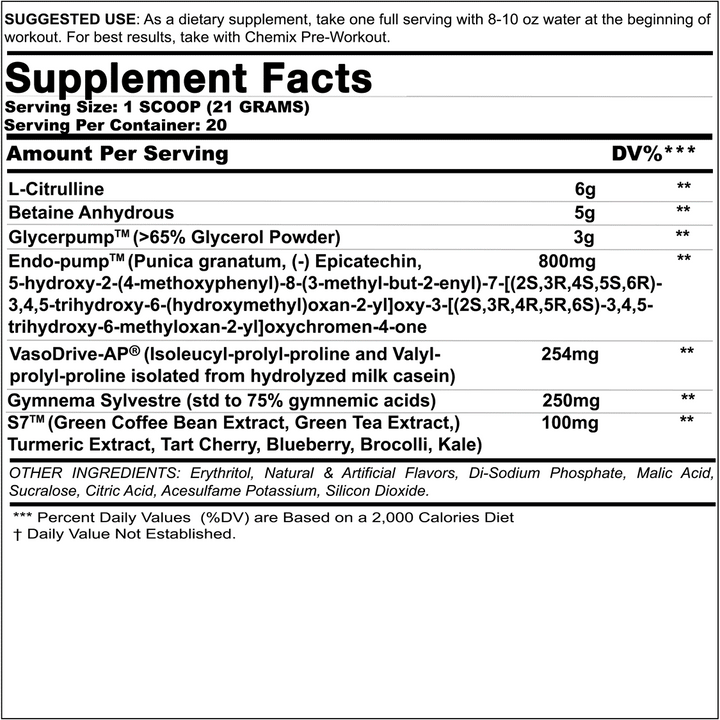 Chemix: King of Pumps (420g)