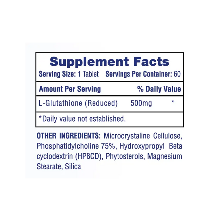Hi-Tech: L-Glutathione Reduced (60 tabs)