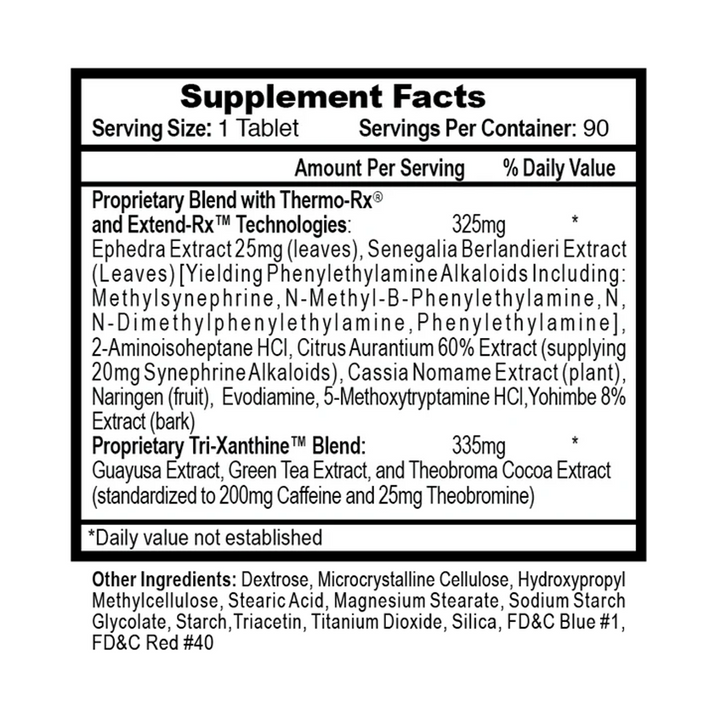 Hi-Tech: Lipodrene Hardcore (90 tabs)