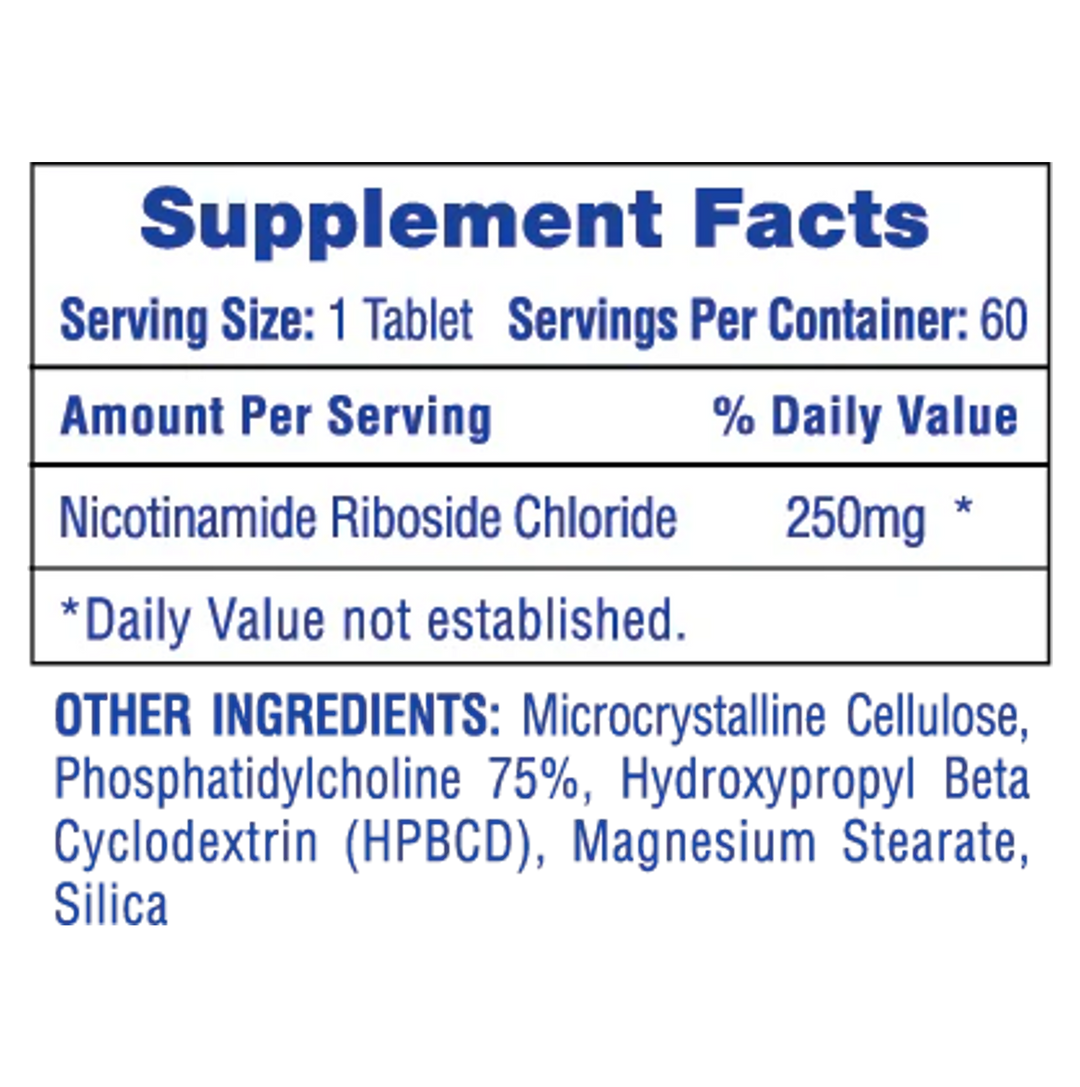 Hi-Tech: Liposomal NAD+ (60 tablets)