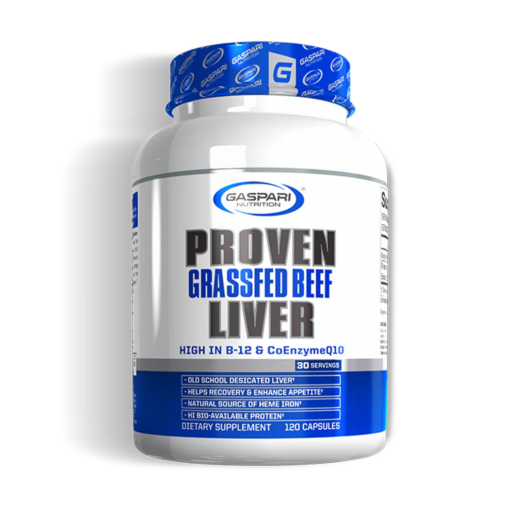 Gaspari: Proven Liver Beef Grassfed (120 caps)