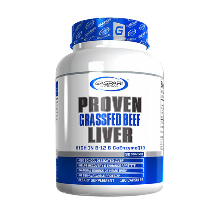 Gaspari: Proven Liver Beef Grassfed (120 caps)