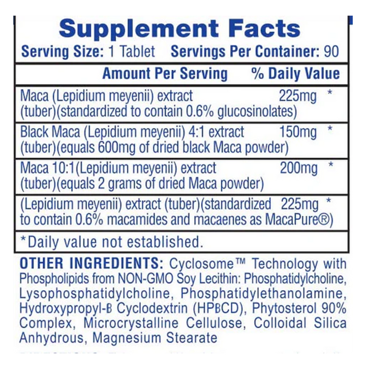 Hi-Tech: MACA (90 tabs)