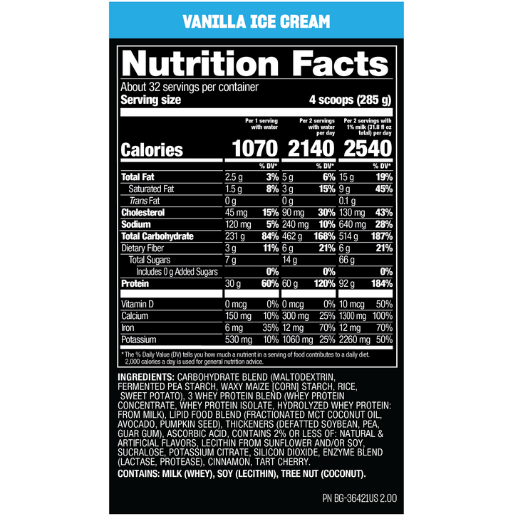 Mutant: Mass Extreme 2500 (20lb)