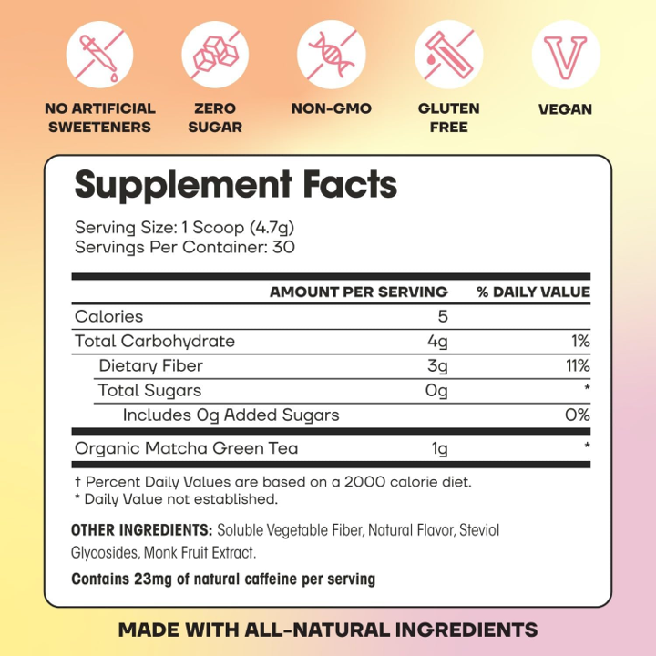 Fit & Lean: Matcha Amore (30 serv)