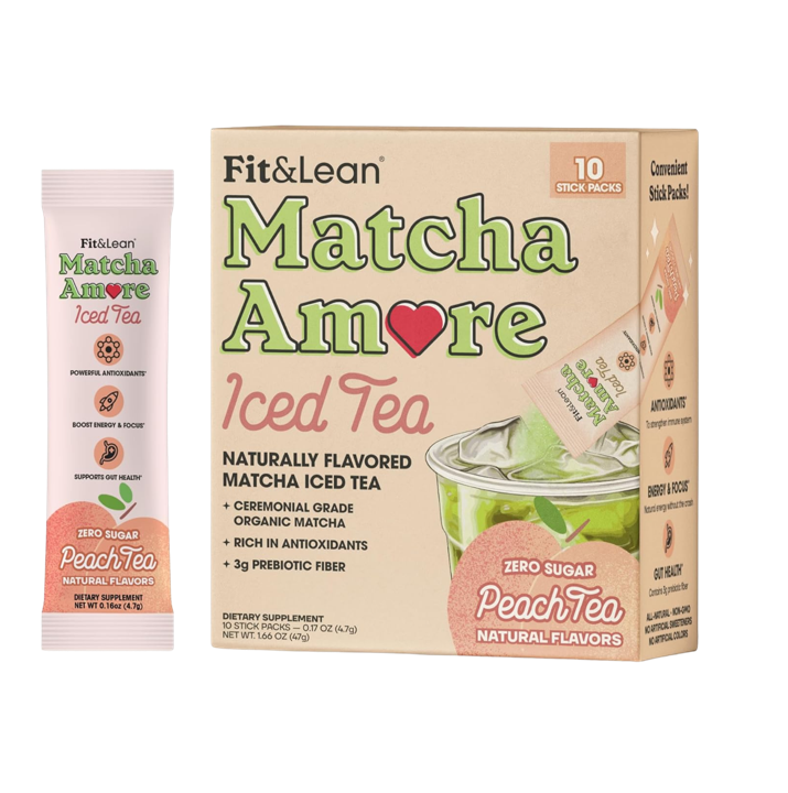 Fit &amp; Lean: Matcha Amore: 10pk
