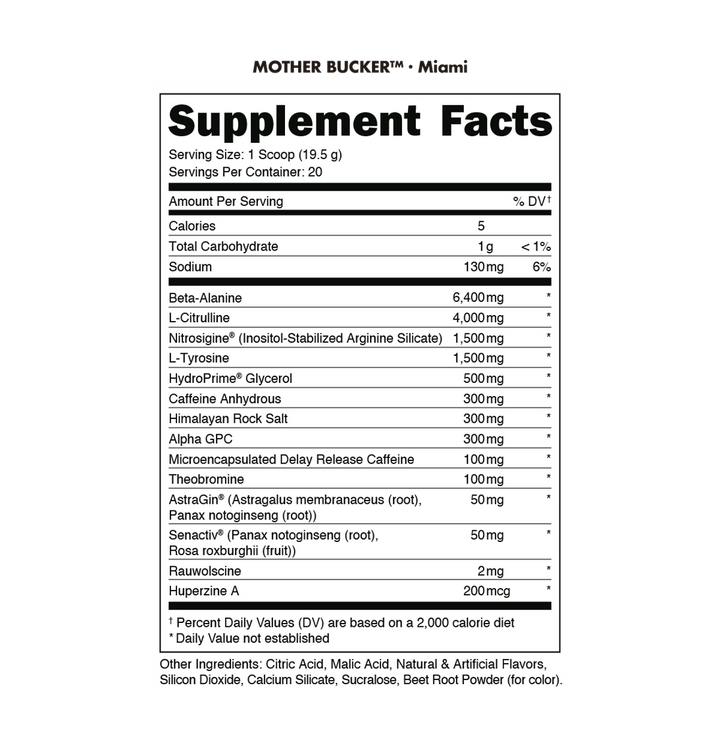 DAS Labs: Mother Bucker (12.7oz)